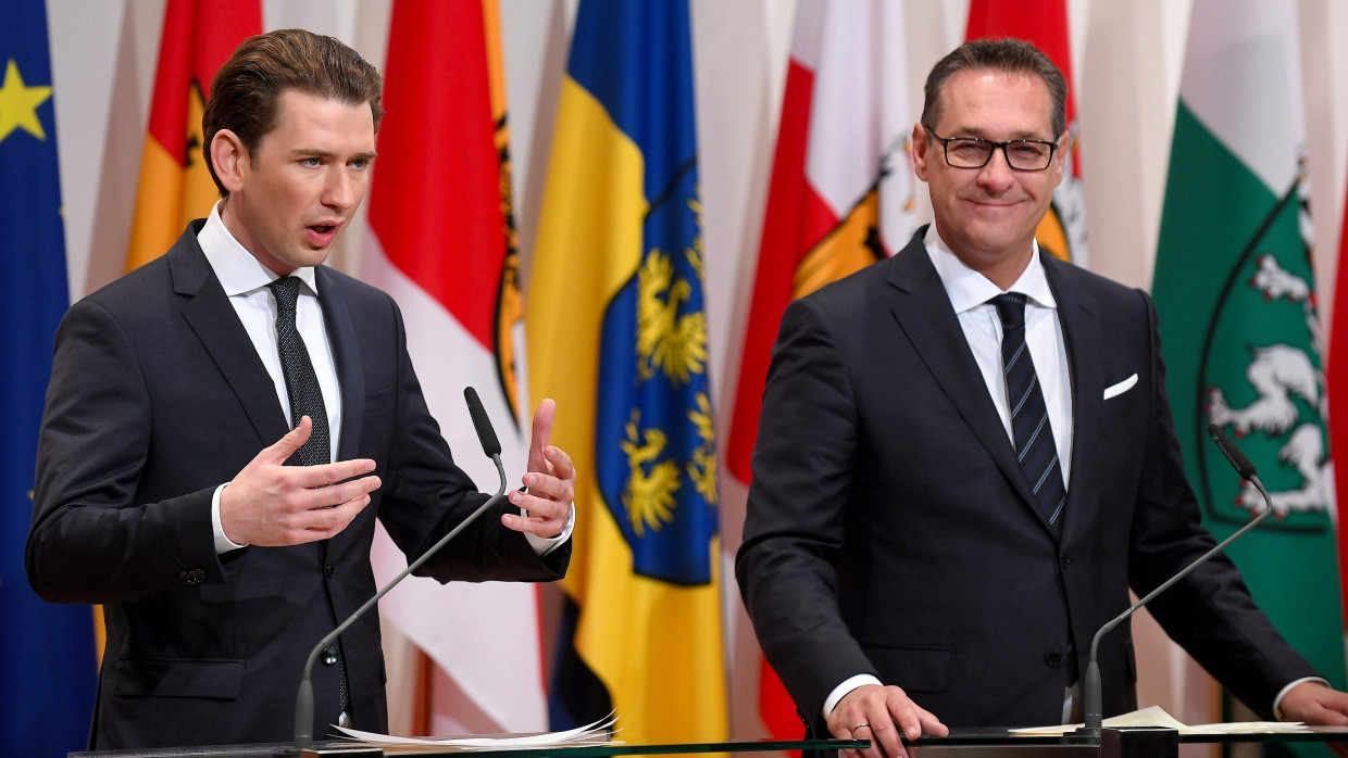 Zum Jahresbeginn voller Tatendrang: Sebastian Kurz und Heinz-Christian Strache