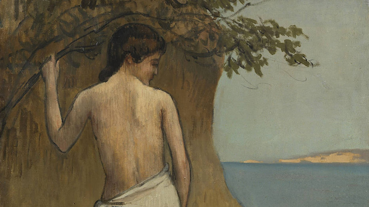 Pierre Puvis de Chavannes, „Mädchen am Meer“, um 1882