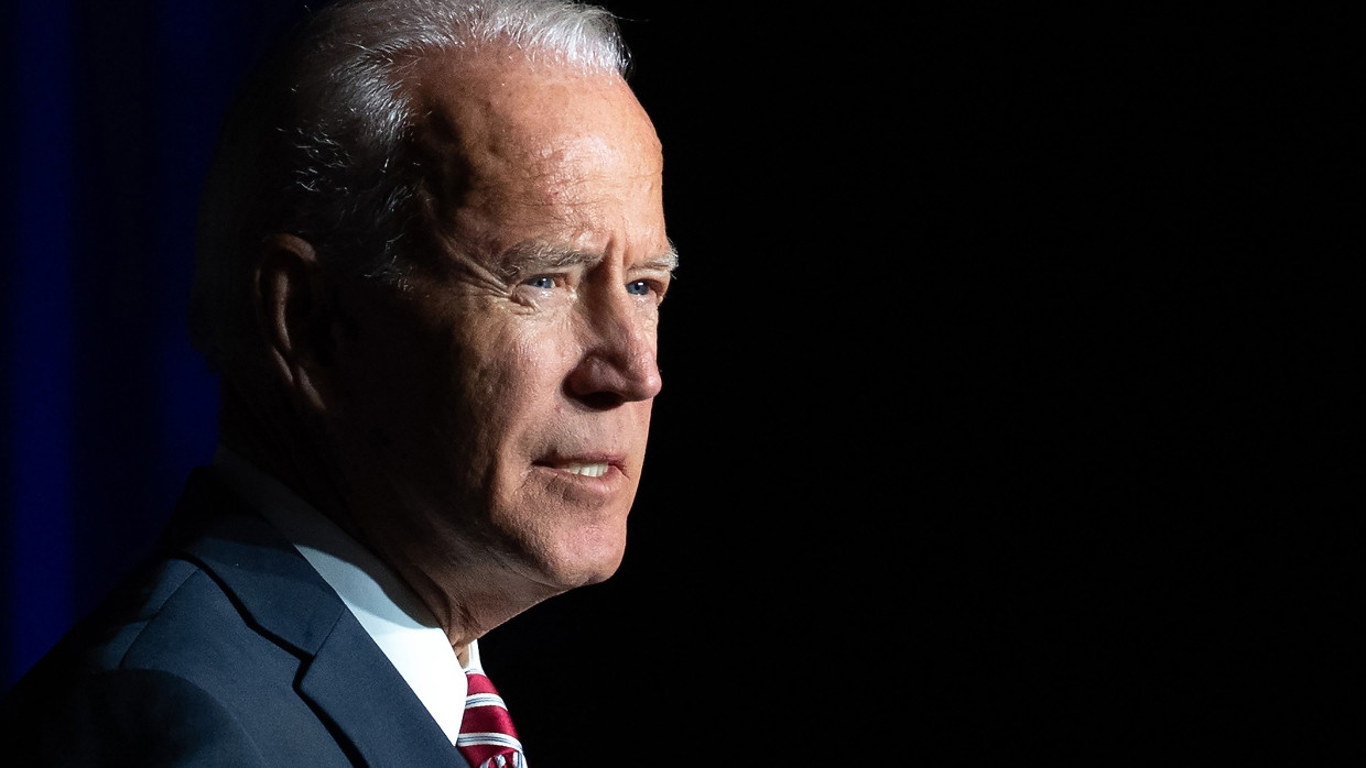 Sein Alter ist im Fokus: Joe Biden, Präsident der Vereinigten Staaten von Amerika 