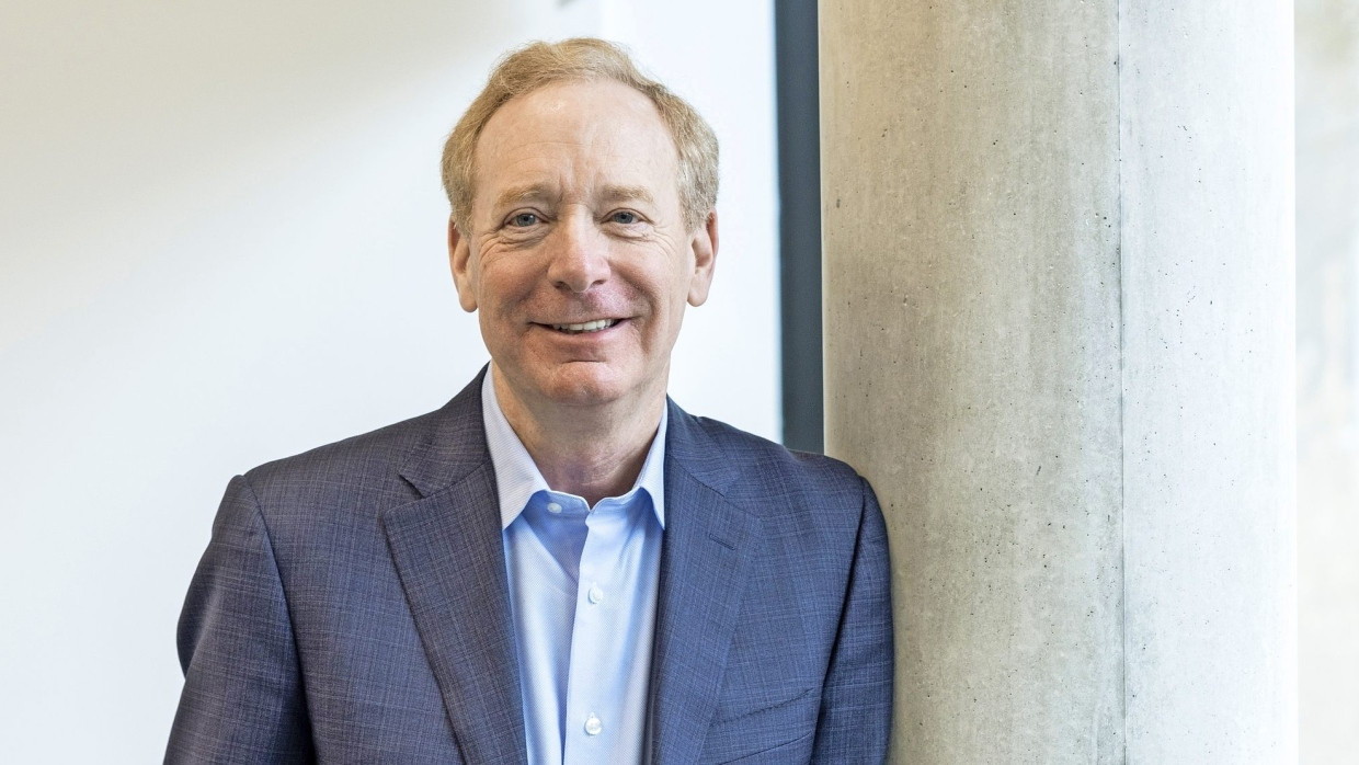 Brad Smith, 64, ist  Vizechef von Microsoft.