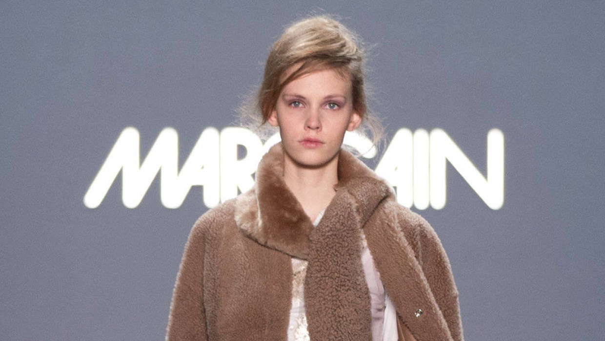 Die Schau von Marc Cain bei der Mercedes-Benz Fashion Week im Januar in Berlin