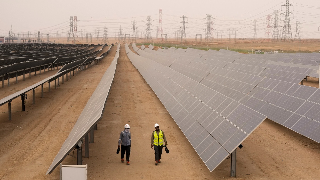 Der Solarpark Benban im südlichen Ägypten: Laut dem Betreiber hat die Anlage eine Erzeugungsleistung von 1465 Megawatt.