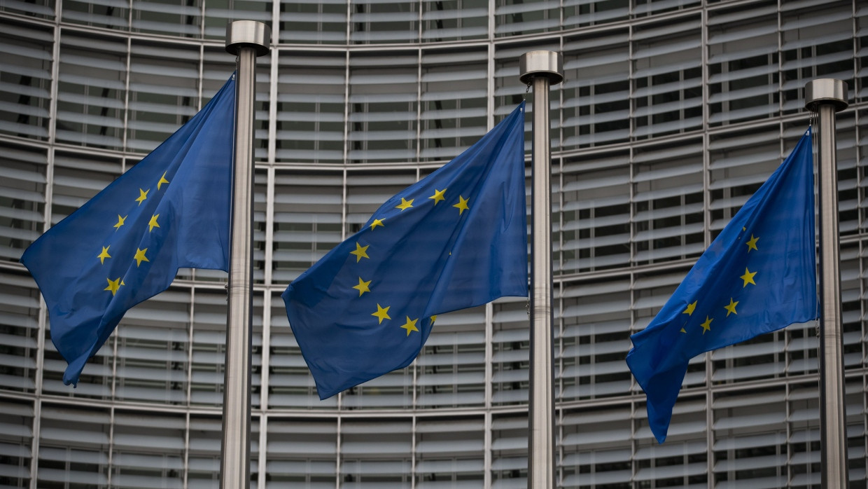 Der Sitz der Europäischen Kommission in Brüssel.