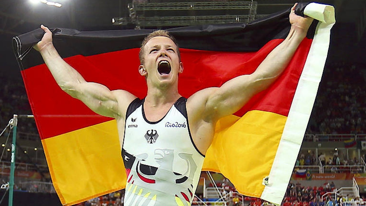 „Der Kopf ist nicht nur dazu da, Medaillen umgehängt zu bekommen.“ Aber auch. Fabian Hambüchen nach seinem Sieg am Reck in Rio 2016.