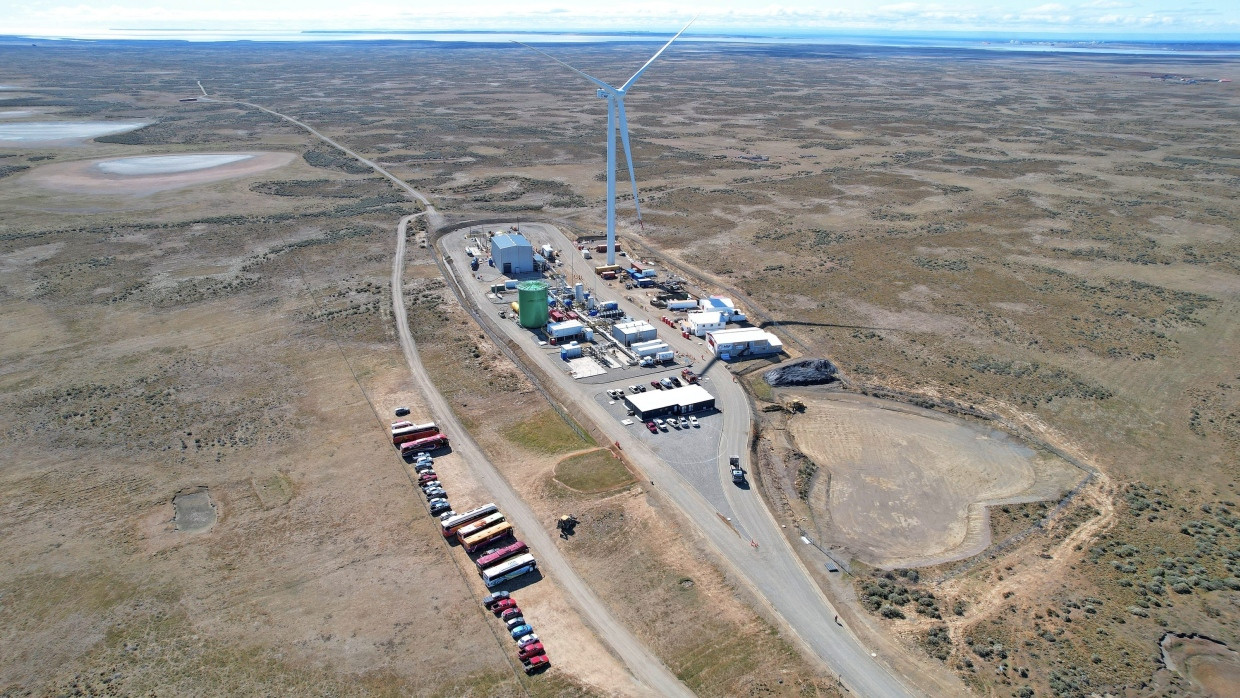 Die E-Fuels-Anlage von Porsche in Chile