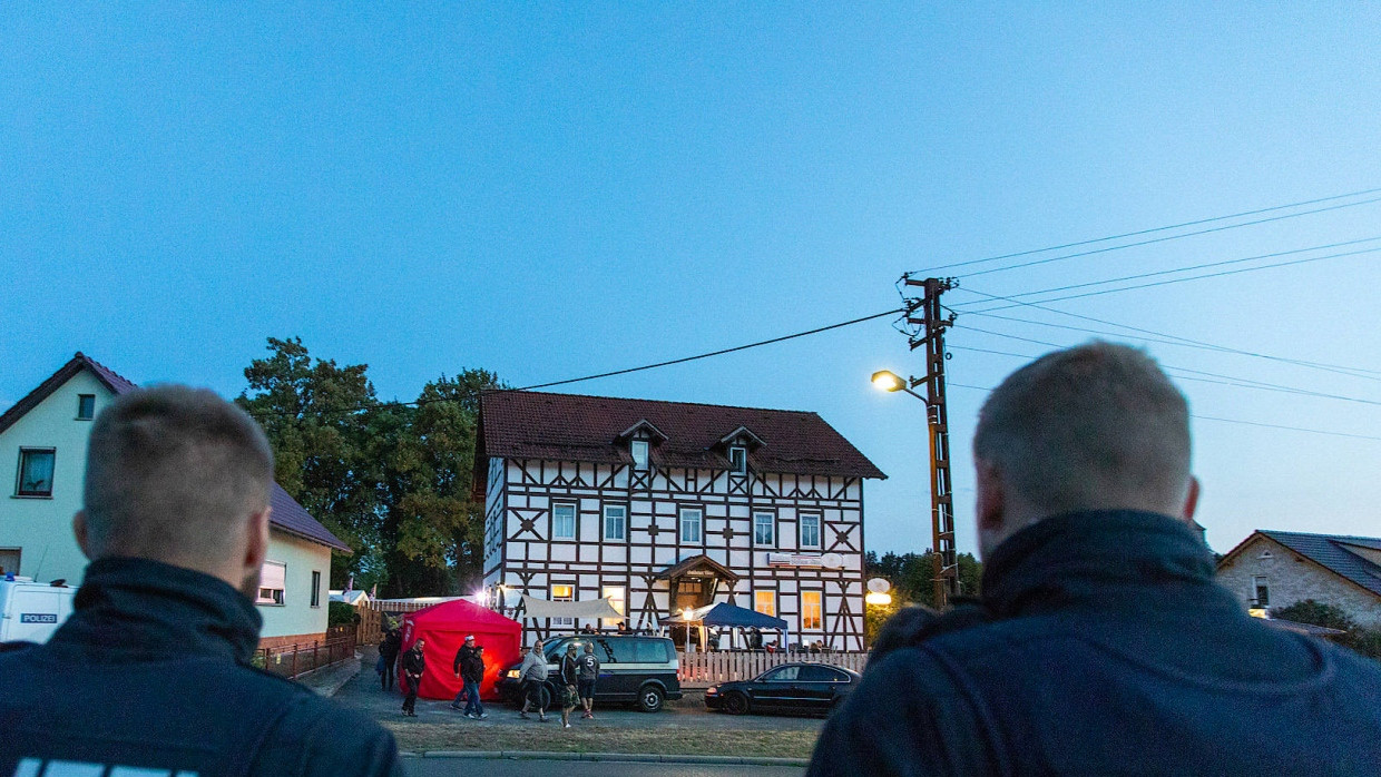 Im August vergangenen Jahres trafen sich Anhänger der rechten Szene im „Goldenen Löwen“ zu einem Neonazi-Konzert in Kloster Veßra.