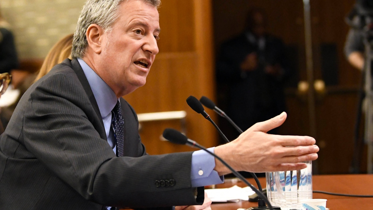 Scharfe Kritik an Amazon kam von Bürgermeister Bill de Blasio