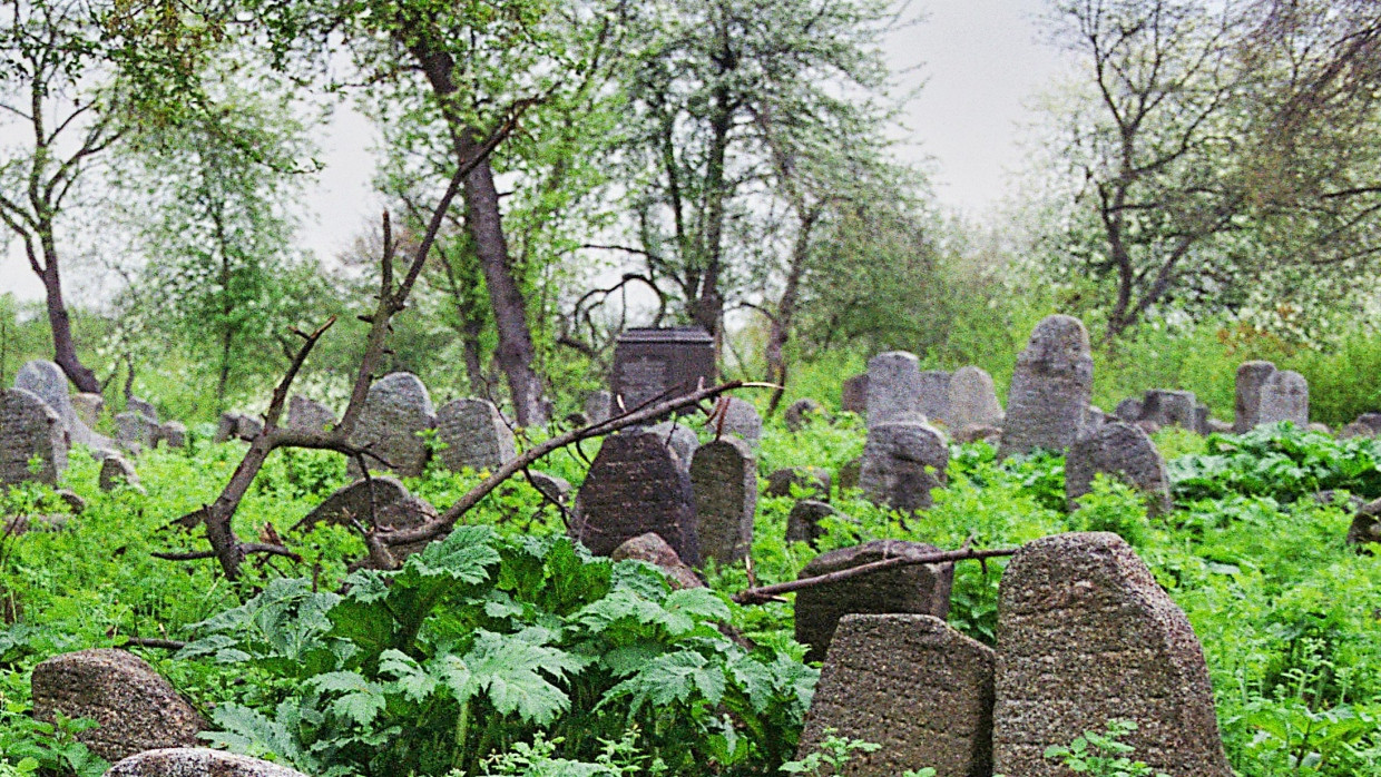 Der jüdische Friedhof im ukrainischen Berdytschiw