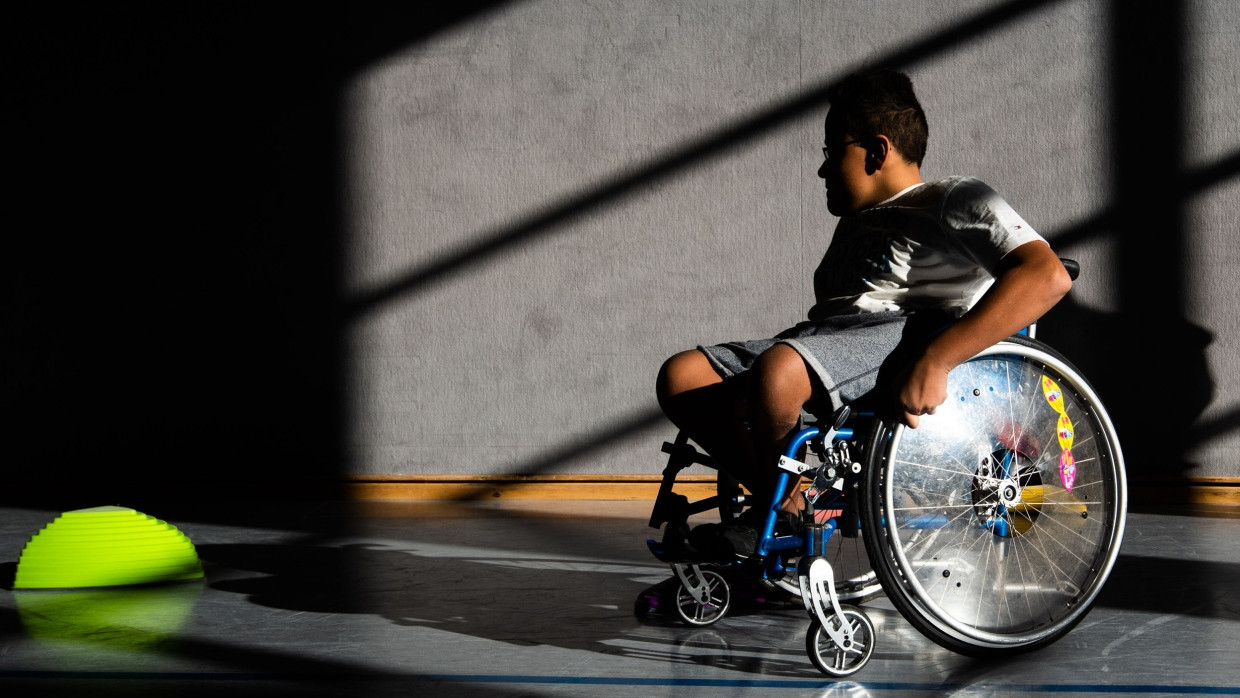 Achillesferse: Kinder mit Behinderungen sind in der Regel vom Schulsport befreit.