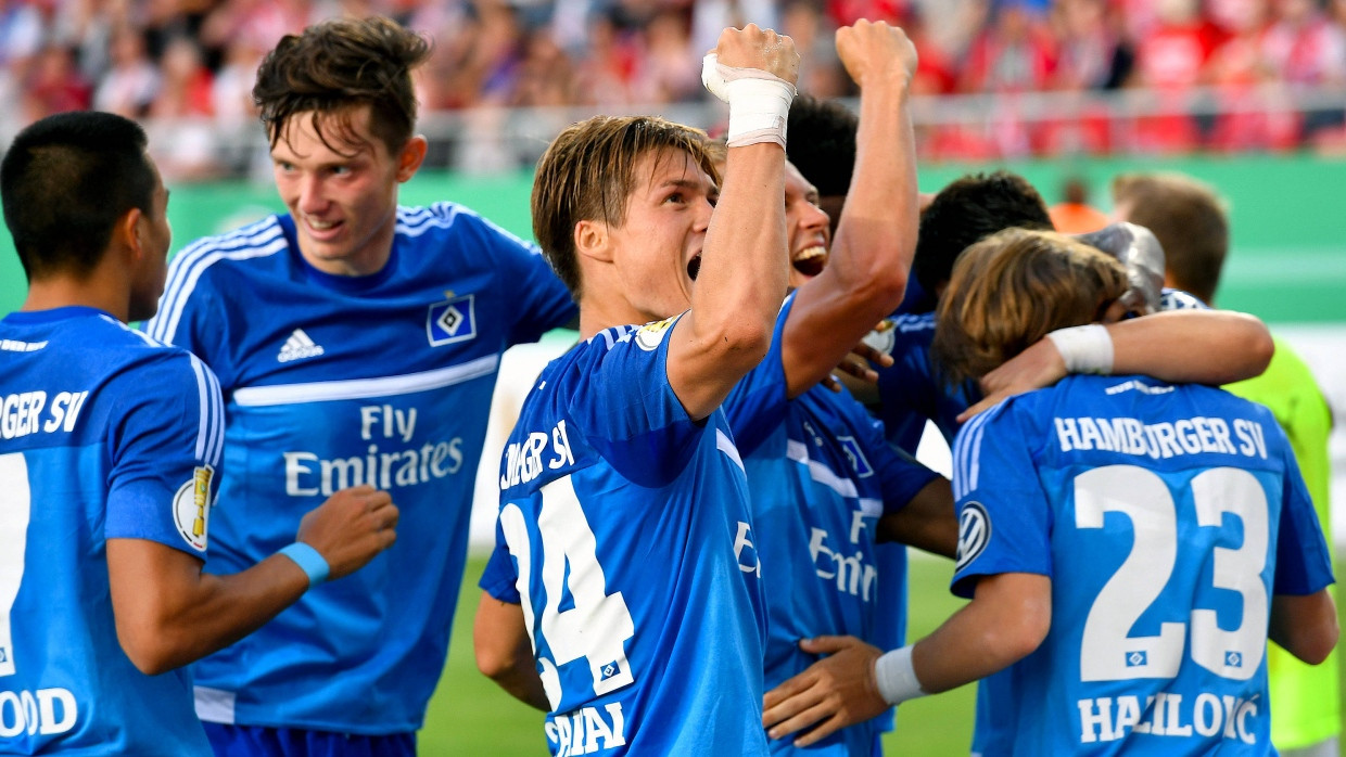 Die Freude beim HSV ist groß.