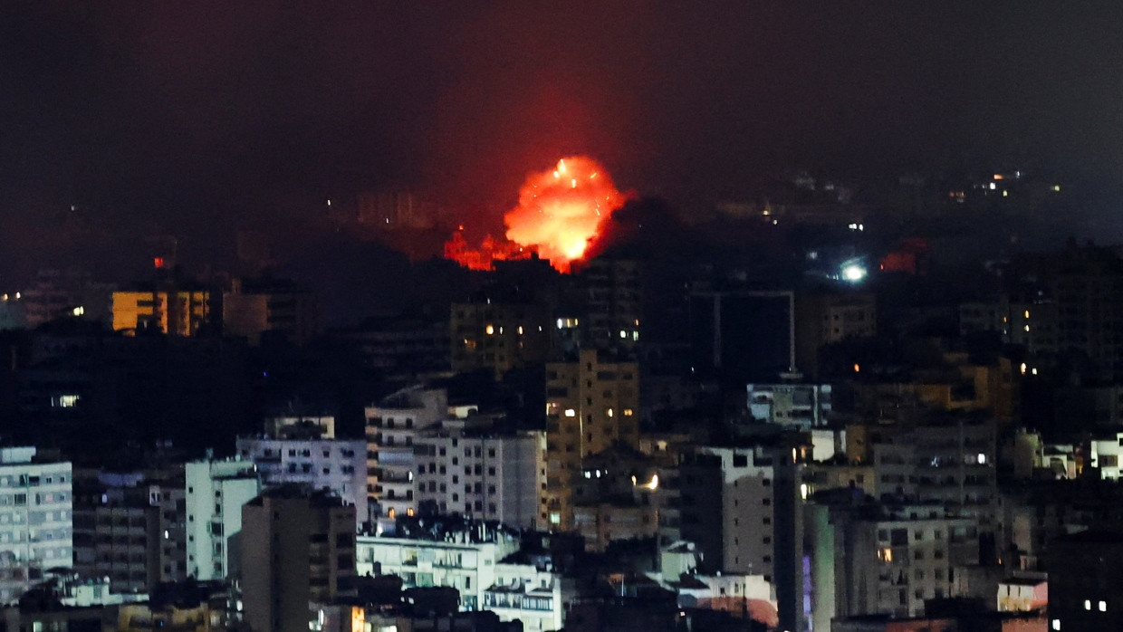 Explosionen in den südlichen Vororten von Beirut