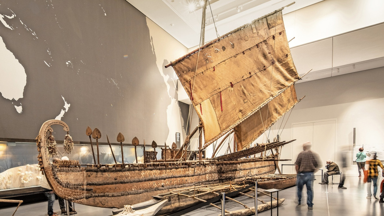 Die Nachfahren seiner Erbauer wollen es nicht zurückhaben, sondern seine Herstellungstechniken studieren: das Luf-Boot im Berliner Humboldt-Forum