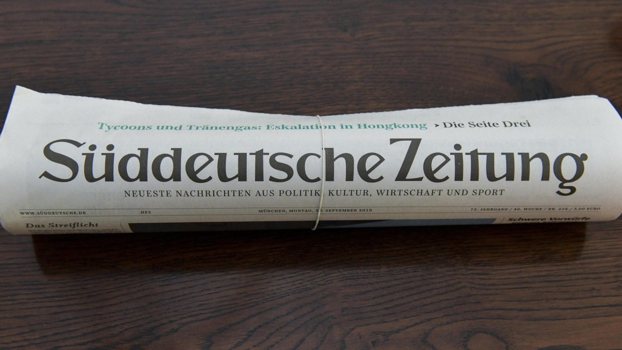 Die „Süddeutsche Zeitung“ ist in die Kritik geraten