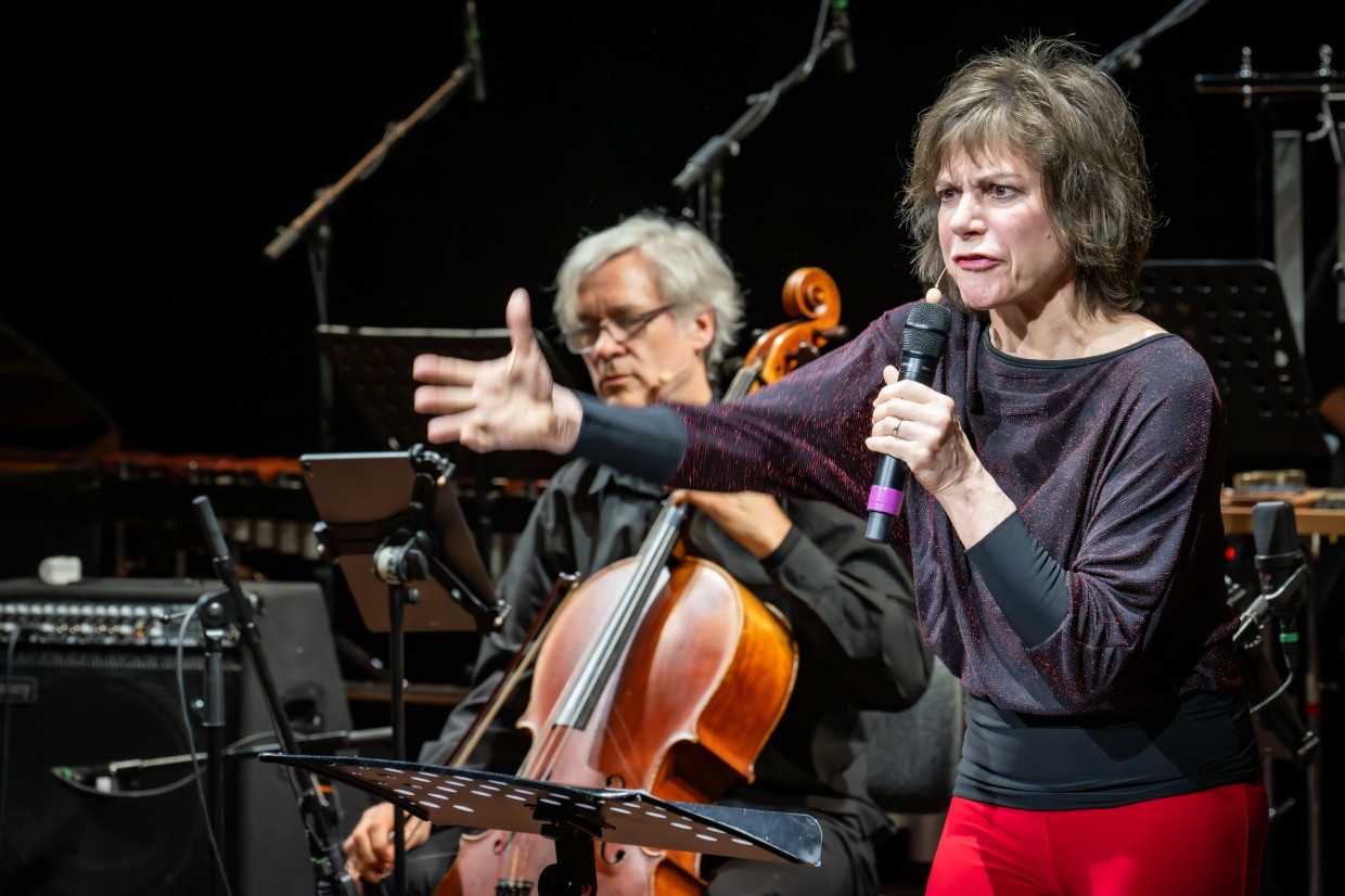 Salome Kammer mit dem Ensemble Ascolta