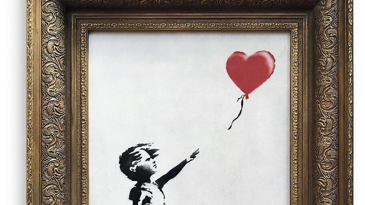 Banksy-Werk „Girl with Balloon“