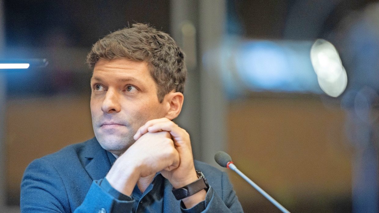 Ronen Steinke, bei einer Lesung in Frankfurt im Oktober 2020