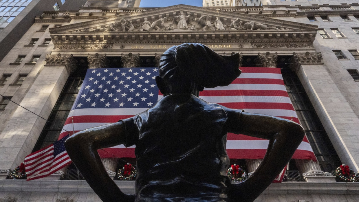 Wie furchtlos sollten Anleger sein? Die Statue „Fearless Girl“ vor der New Yorker Börse