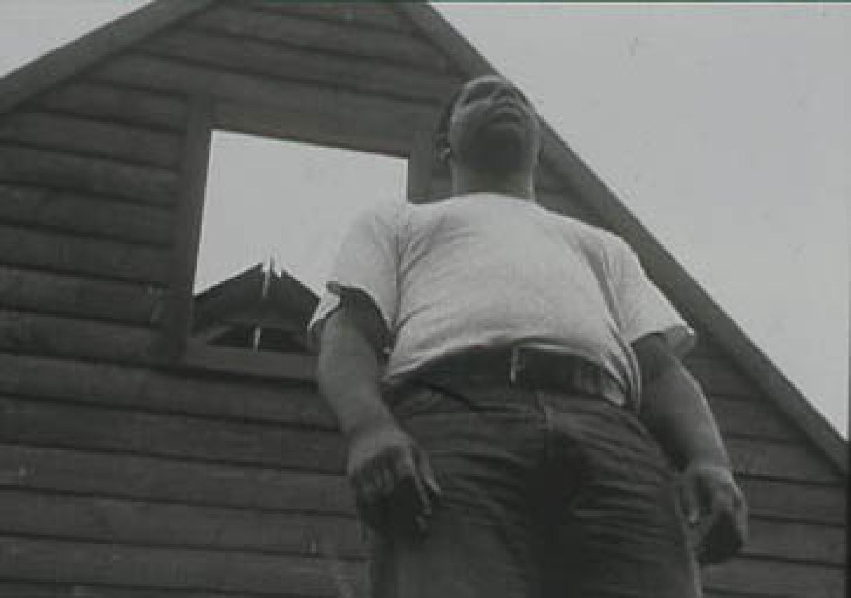 Steve McQueen, „Deadpan”, 1997, 16 mm s&w film