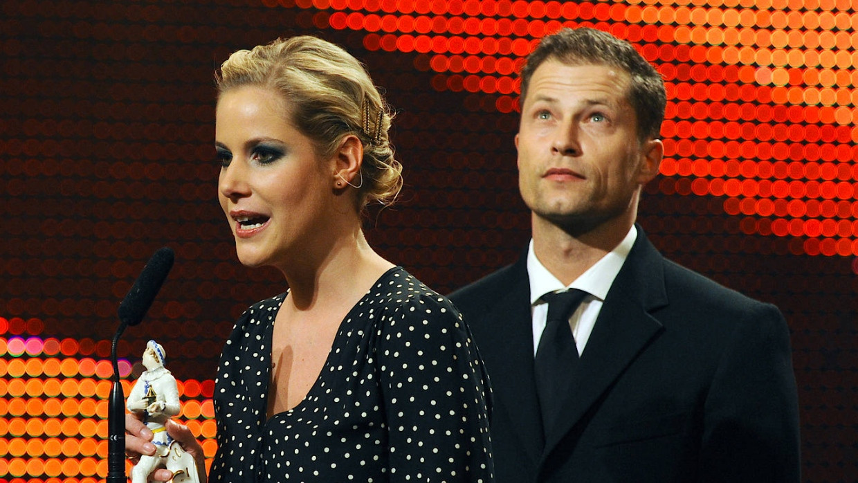 Bei der Verleihung des Bayerischen Filmpreises: Anika Decker und Til Schweiger.