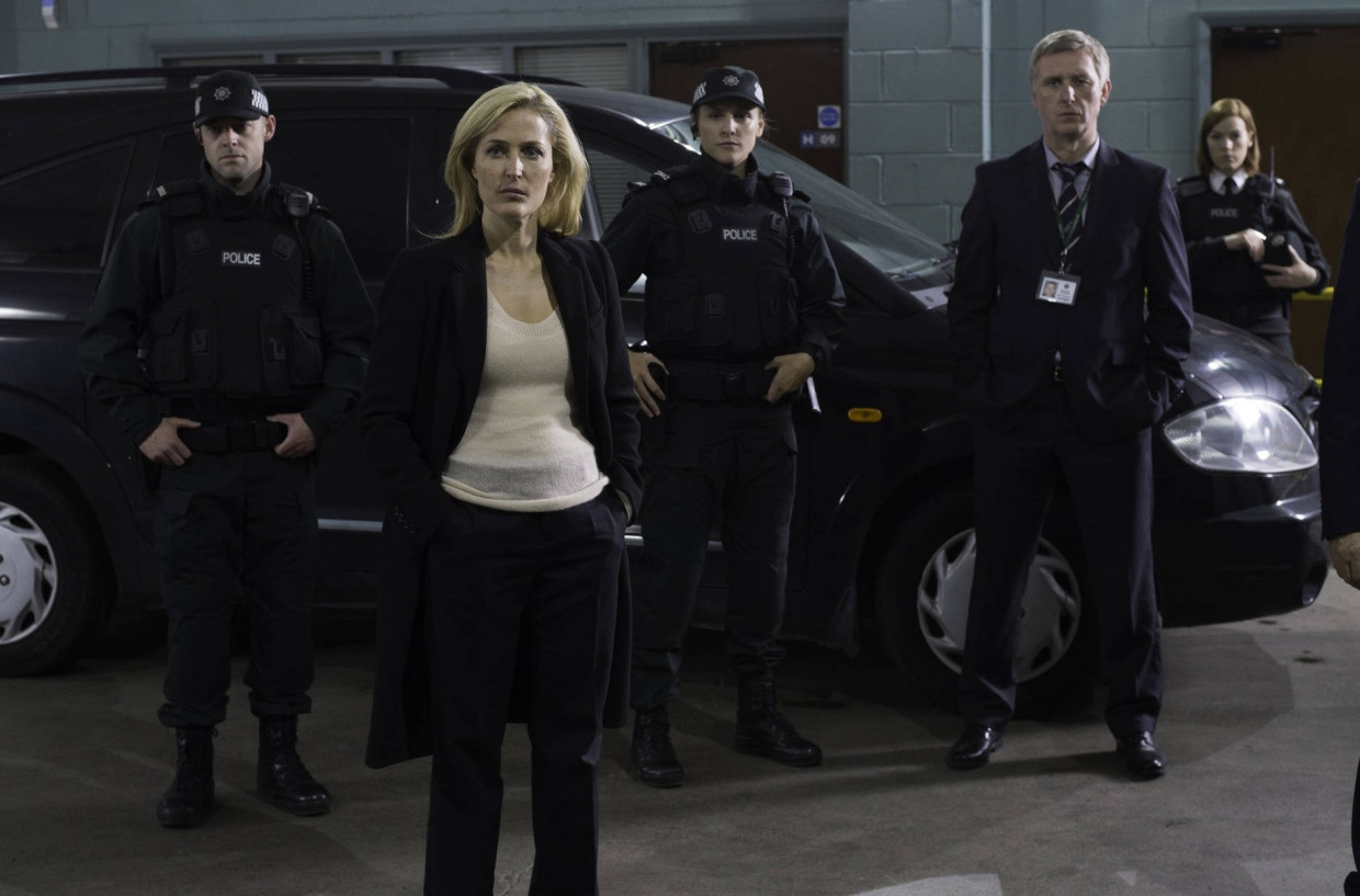 Nehmen die Spur auf: Stella Gibson (Gillian Anderson) und ihre Polizeitruppe.