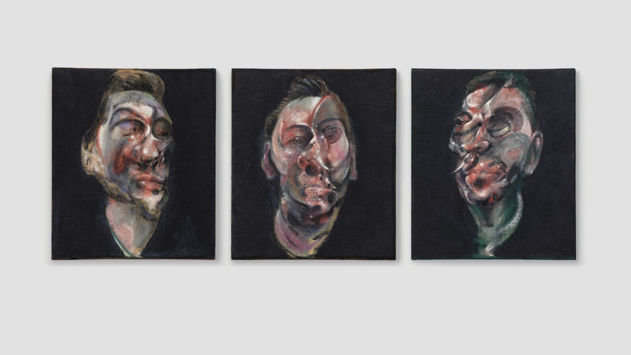 „Three Studies for a Portrait of George Dyer“ heißt das Kunstwerk, das an die Kunstbörse Artex gebracht werden soll.