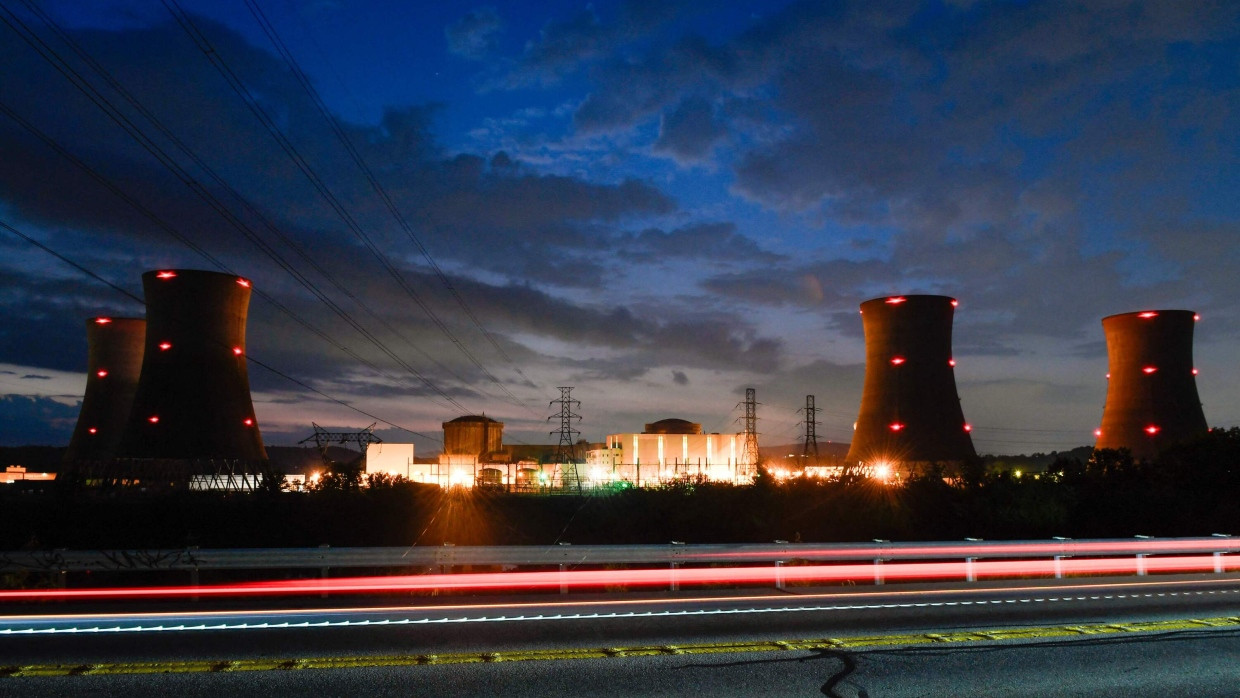 Atomkraftwerk Three Mile Island in den USA.