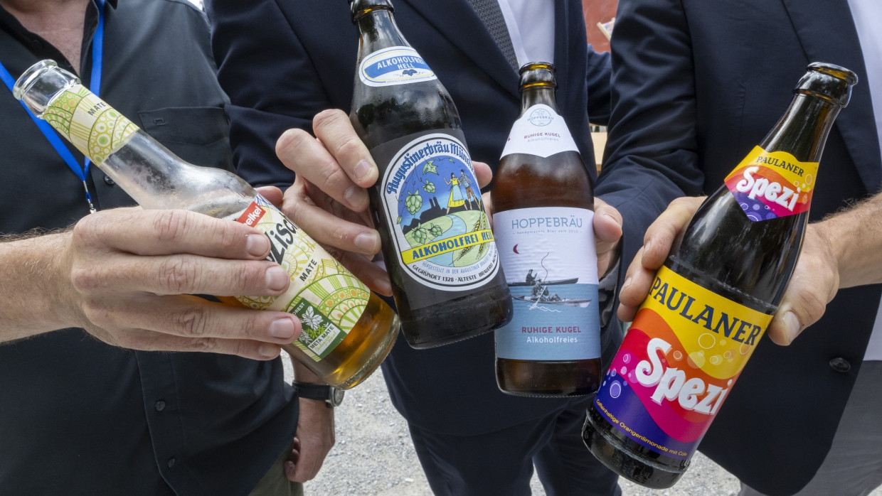 Im Trend: In München gibt es mittlerweile einen alkoholfreien Biergarten