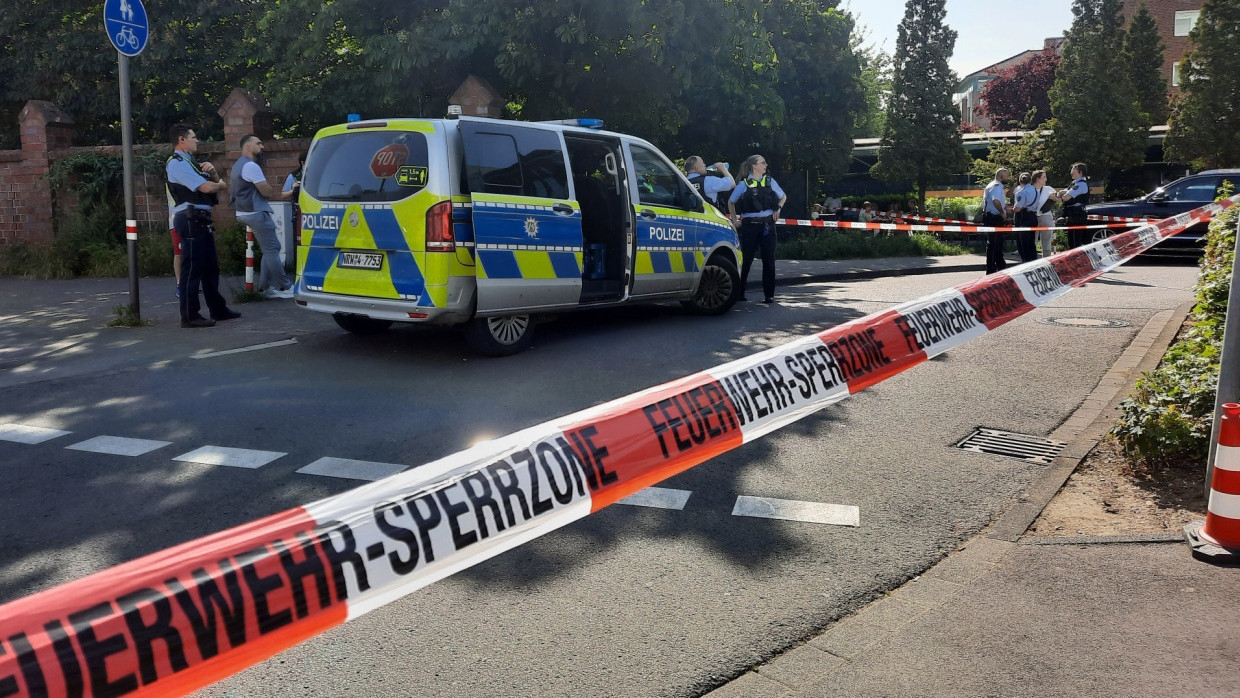 Zu dem Schusswechsel kam es laut Polizei im Bereich des Böcking-Park nur wenige hundert Meter von der Polizeiwache Mülheim entfernt.