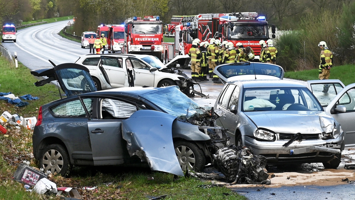 Die Zahl der Verkehrsunfälle nimmt zu. (Symbolbild)