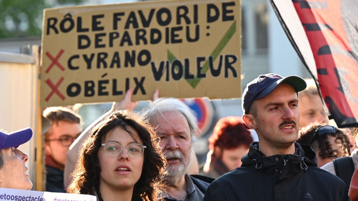 Proteste gegen Gérard Dépardieu