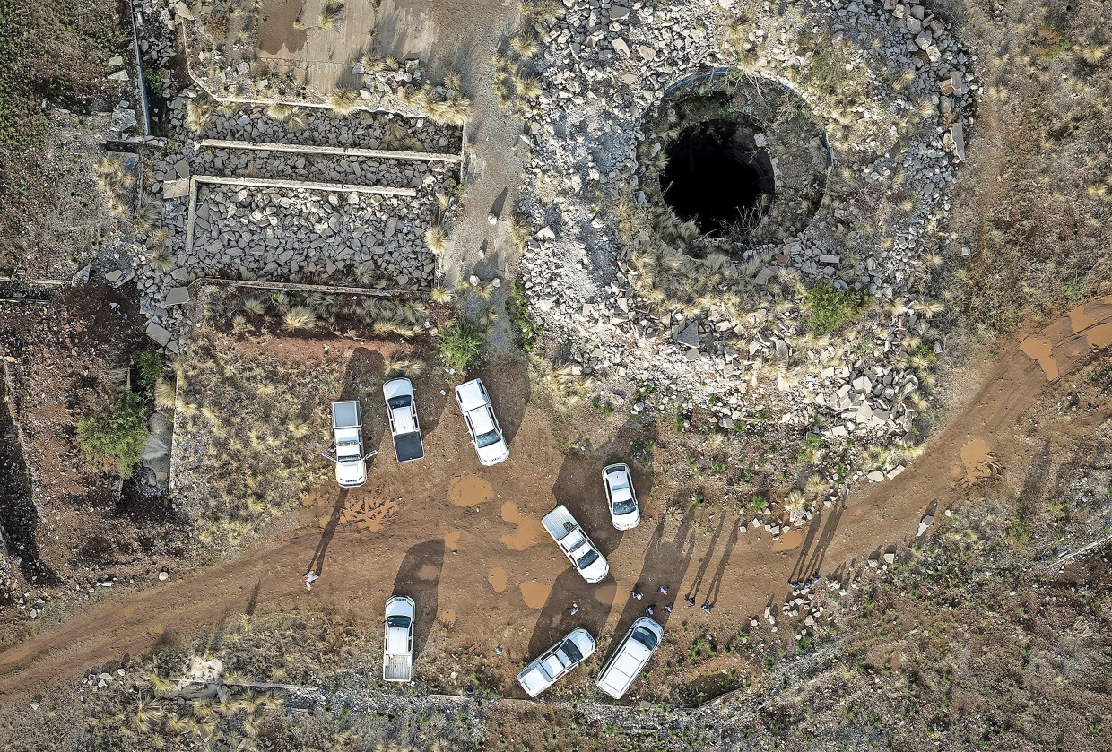 In Stilfontein: Hunderte Zama Zamas mussten in dieser stillgelegten Goldmine um ihr Überleben kämpfen.