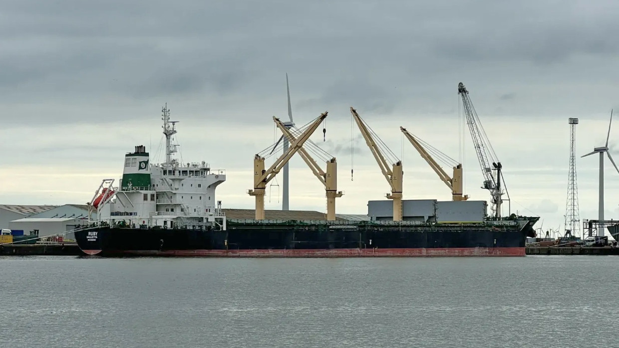 Ruby im Juli im Hafen von Liverpool (Archivbild)