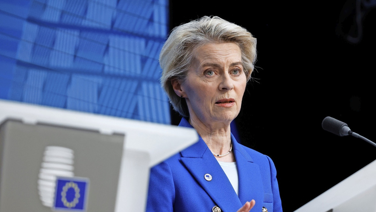 Die Präsidentin der Europäischen Kommission, Ursula von der Leyen