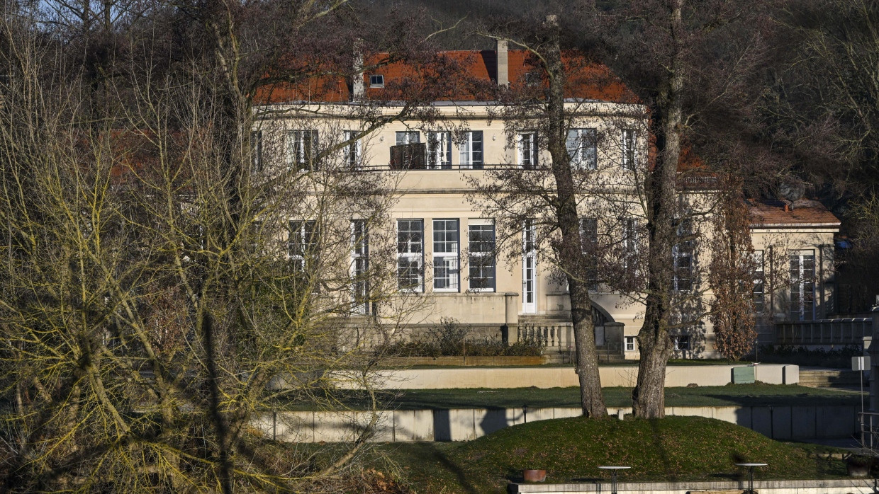 Ort des vermeintlichen Geheimtreffens Radikaler: Ein Gästehaus in Potsdam.