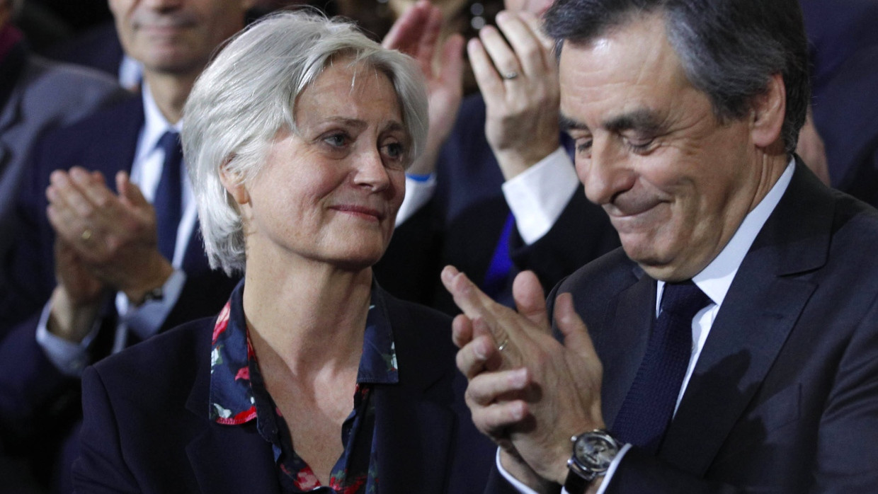 Unter Druck: François Fillon mit Ehefrau Penelope