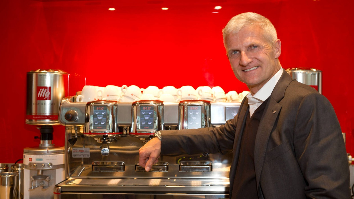 Kaffee ist sein Leben: Andrea Illy, Geschäftsführer von Illycaffè