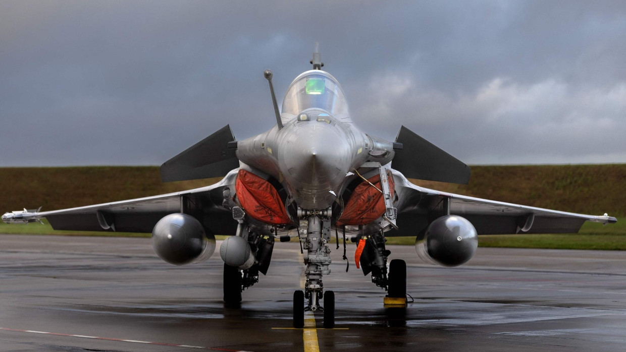 Kampfjet vom Typ Dassault Rafale