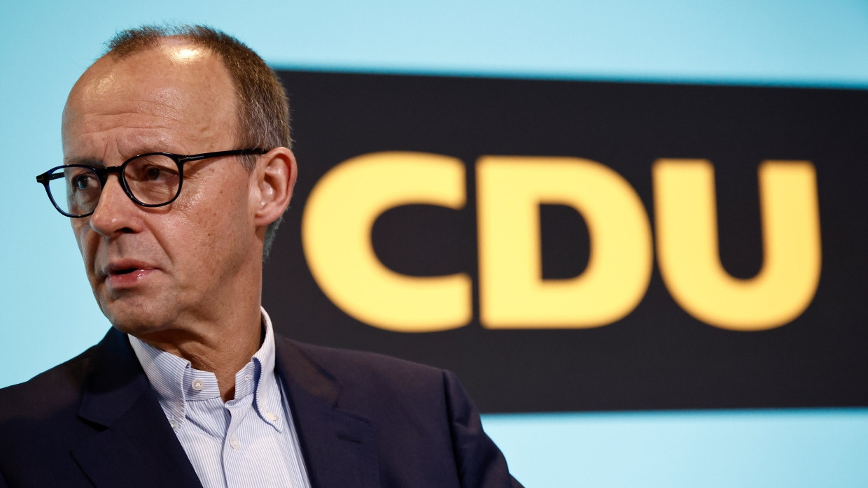 Friedrich Merz auf dem CDU-Landesparteitag in Berlin