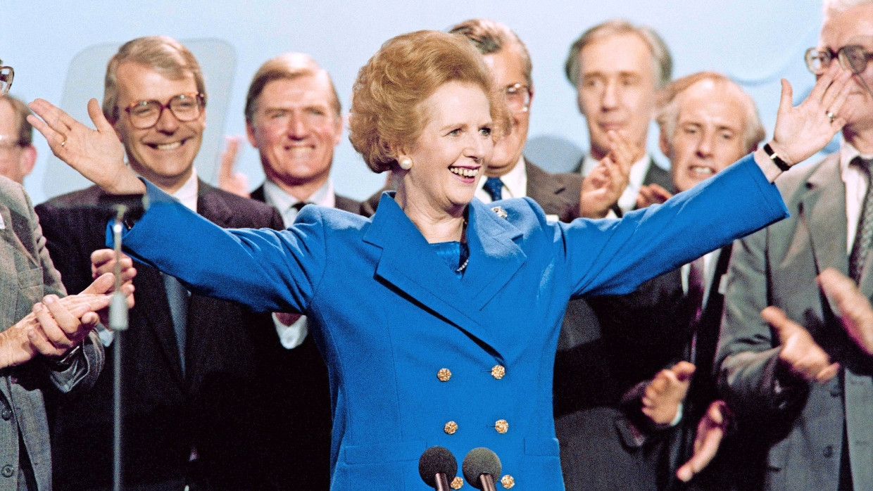 Vom Hassobjekt zum Labour-Vorbild? Die frühere Tory-Premierministerin Margaret Thatcher