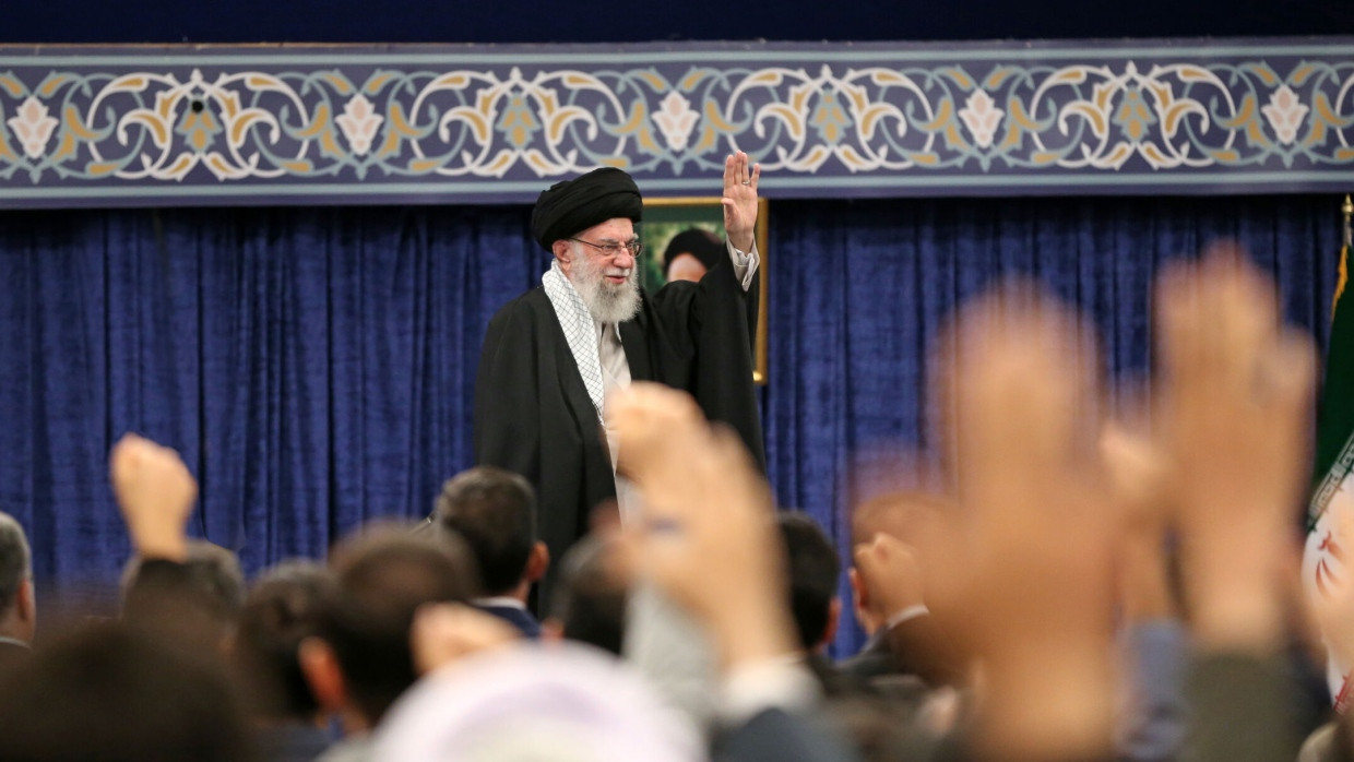 Ali Khamenei am 2. Oktober in Teheran