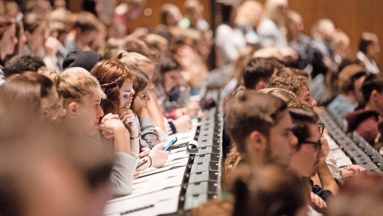 Wer fühlt sich diskriminiert? Studenten an der Kölner Universität.