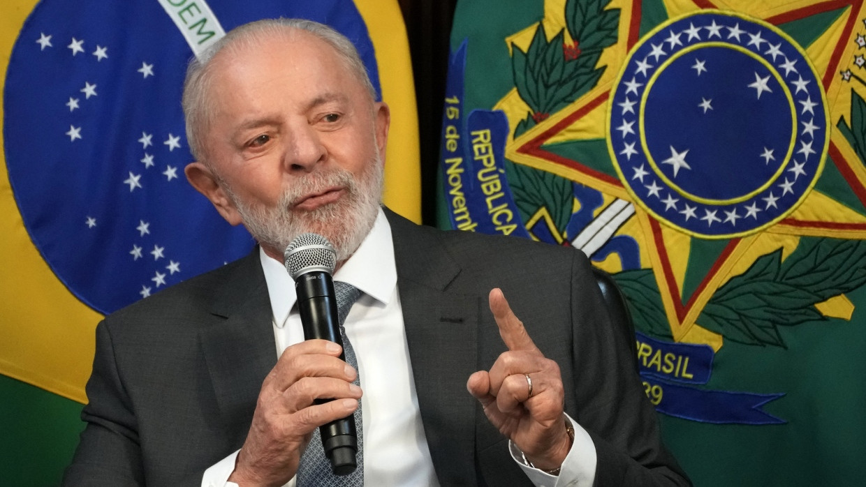 Brasiliens Präsident Luiz Inácio Lula da Silva im Oktober 2024