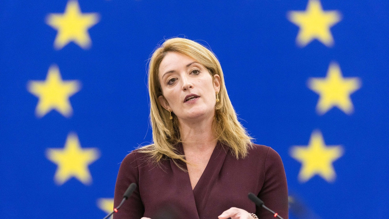 Roberta Metsola, Präsidentin des Europäischen Parlaments