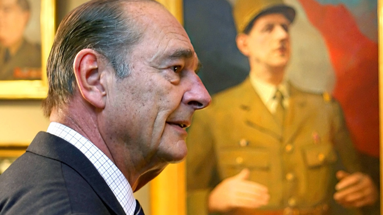 Jeder Schritt ein Ziel: Jacques Chirac 2006 während seiner zweiten Amtszeit.