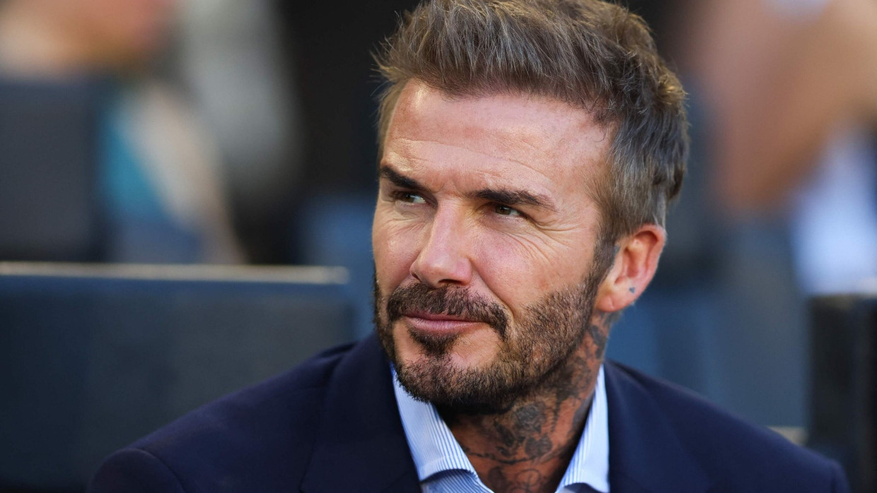 Musste als junger Mann mit viel Druck umgehen: David Beckham