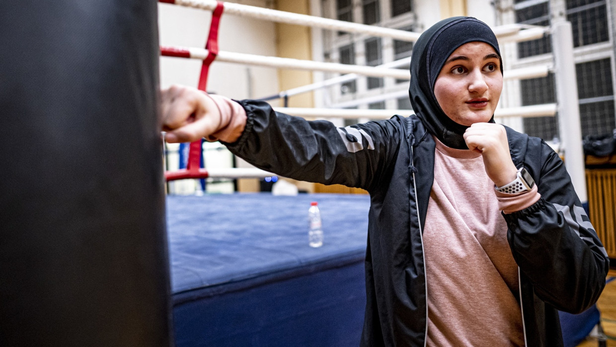 Boxen half ihr weiter: Doha Taha Beydoun