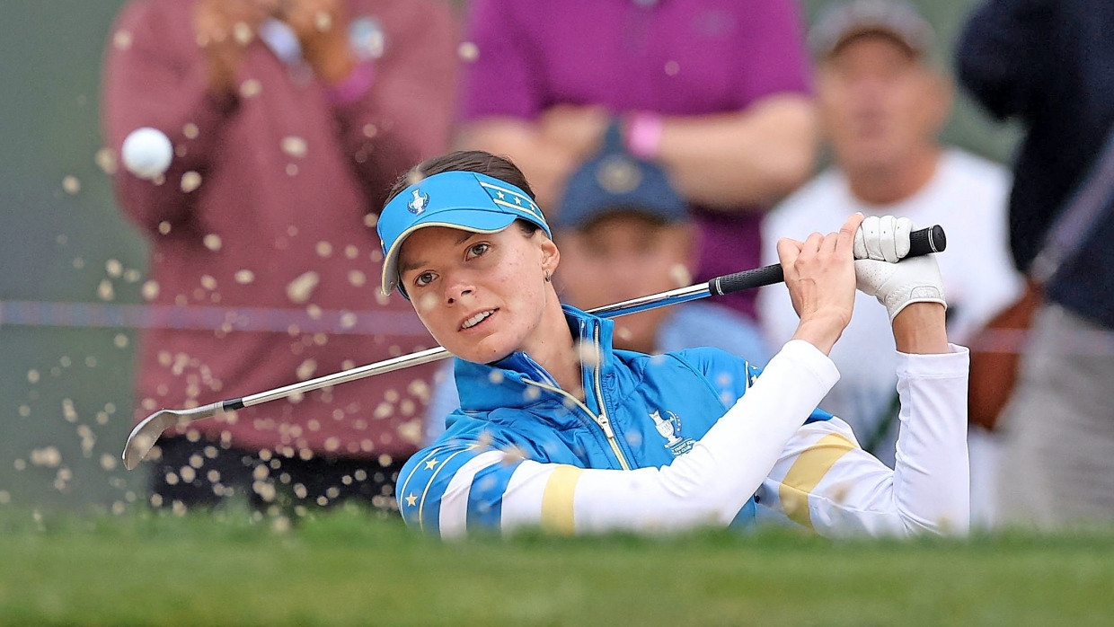 Dreimal gespielt, einen halben Punkt gewonnen: Die Deutsche Esther Henseleit hofft auf weitere Einsätze fürs Team Europa im Solheim Cup.