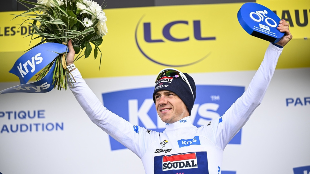 Leichter als Eddy Merckx: Remco Evenepoel