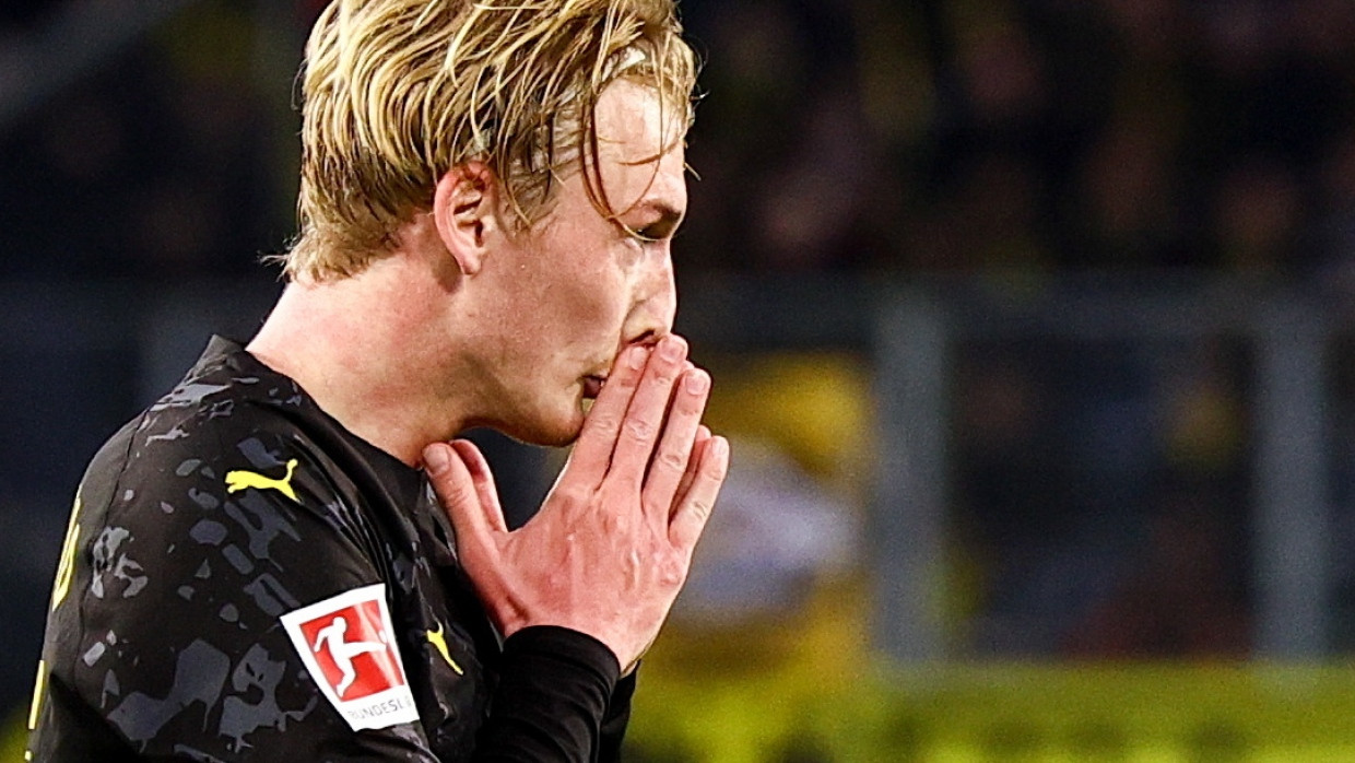 Abermals gepatzt: Julian Brandt und Borussia Dortmund