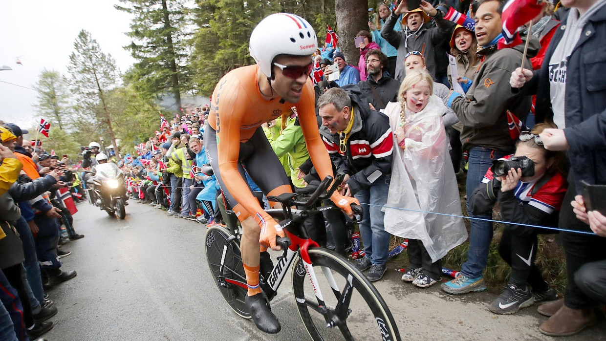 Keiner ist in Bergen schneller als Tom Dumoulin.